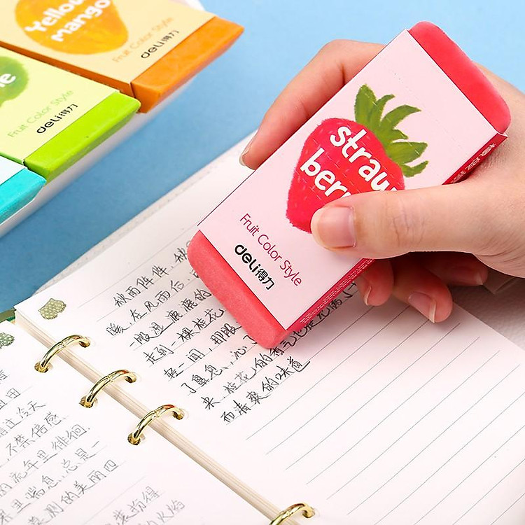 Gôm Tẩy Deli Hình Vẽ Hoa Quả (71050) - Ảnh 4