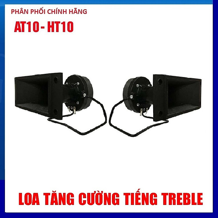 Bộ 2 Loa Treble kèn THUMPER HT10 - Tặng 2 tụ và 5m dây loa - Hàng chính hãng
