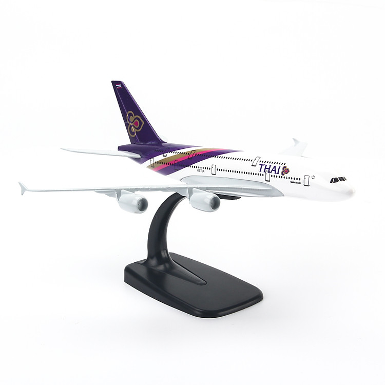 Mua tại Lazada: Mô hình máy bay Thai Airlines A380 20cm Chính hãng Giá tốt