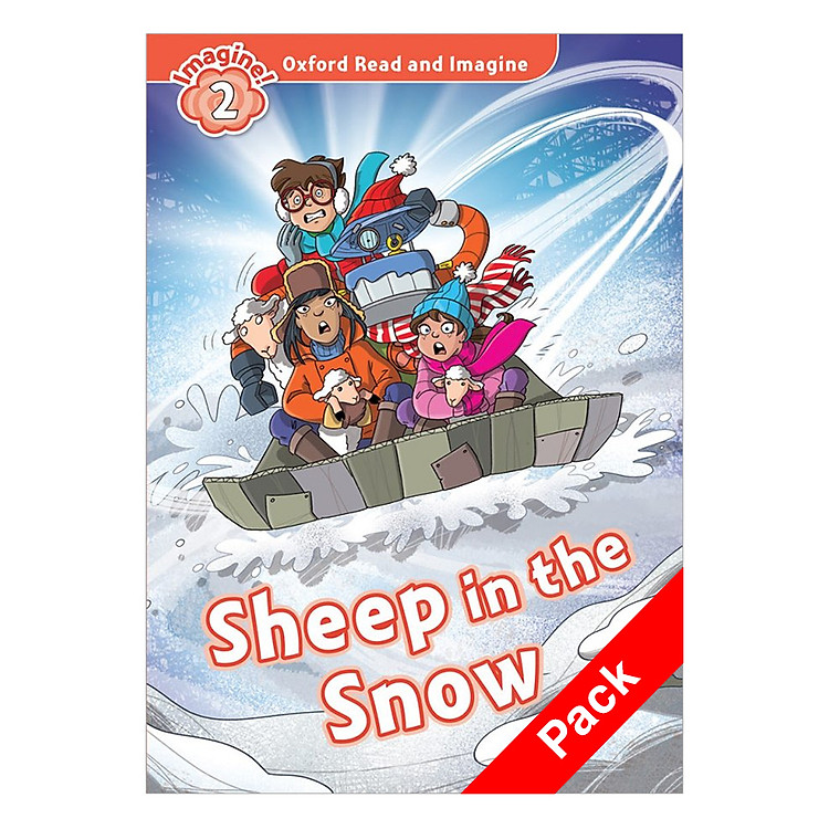 Sách Oxford Read And Imagine Level 2: Sheep In The Snow Pack (Christmas books)