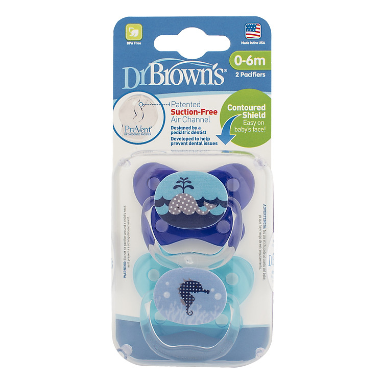 Chọn mua tại Shopee: Set 2 ty ngậm Prevent Dr.Brown's mua giá tốt nhất tại Shop Mall