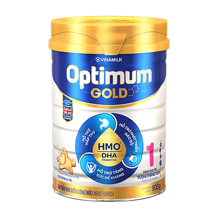 Sữa Bột Vinamilk Optimum Gold 1 - Hộp Thiếc 900g