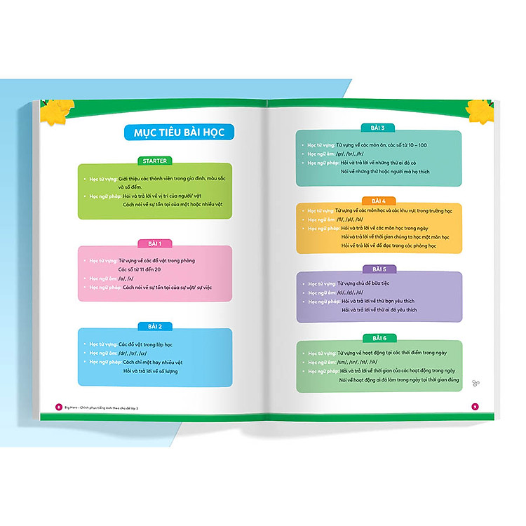 Big Hero Chinh Phục Tiếng Anh Theo Chủ Đề Lớp 3 - Ảnh 4