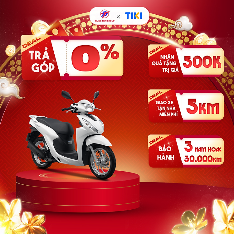 Xe Máy Honda Vision 2026 - Phiên Bản Tiêu Chuẩn