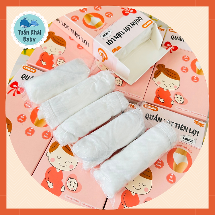 Hộp 5 Quần Lót CUNCON Tiện Lợi XXL Chính hãng Tiết kiệm - Hình ảnh 3