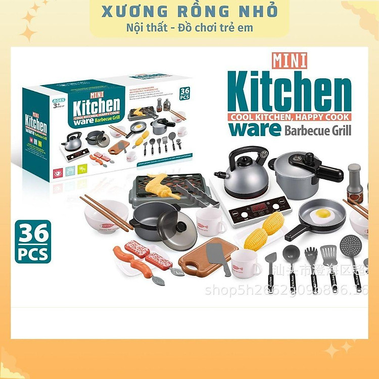 Mua Đồ chơi nấu ăn 36 chi tiết an toàn Chính hãng Giá tốt - Hình ảnh 2