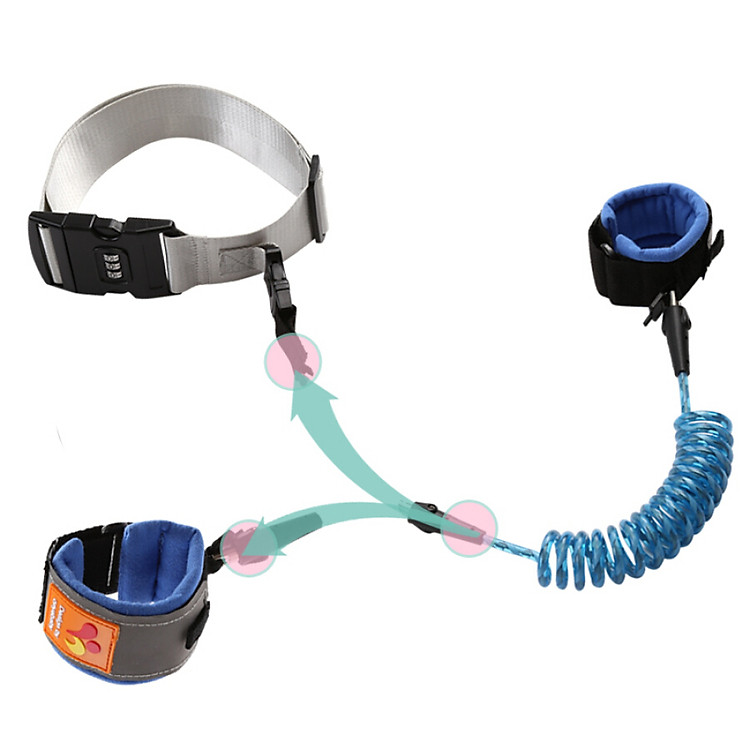 Dây Dắt Trẻ Chống Lạc 2 Đầu YA F030BB-2.5 m