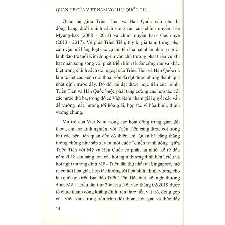 Quan Hệ Của Việt Nam Với Hai Quốc Gia Trên Bán Đảo Triều Tiên - Ảnh 7