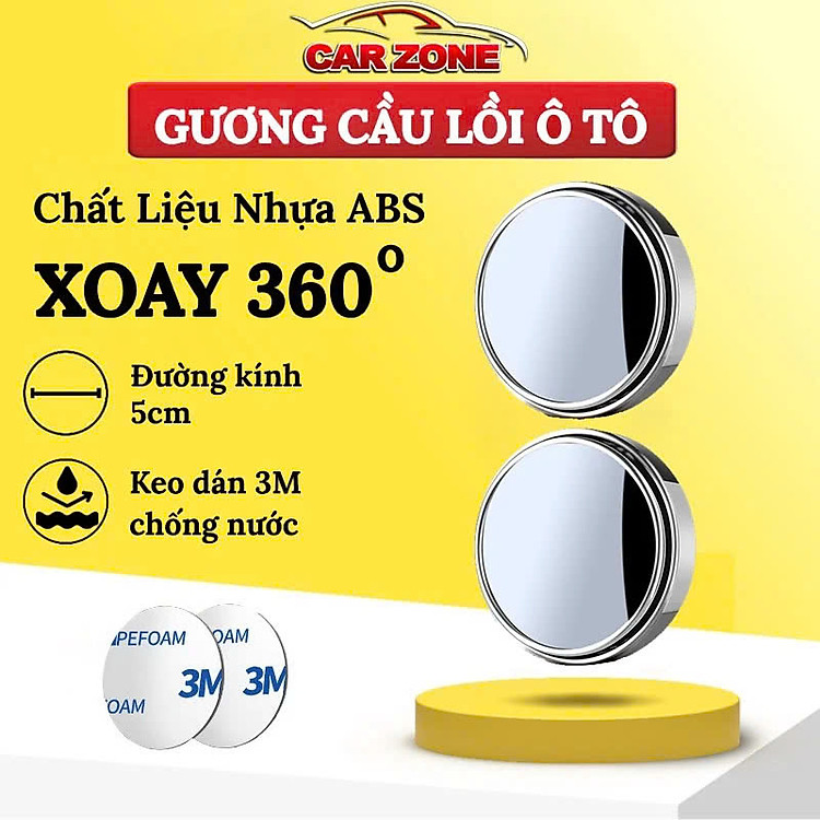 Gương Cầu Lồi Tráng Bạc 360 Độ - Ảnh 3