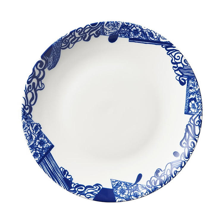 Đĩa Arabia 24h, kích thước 20cm, chất liệu sứ