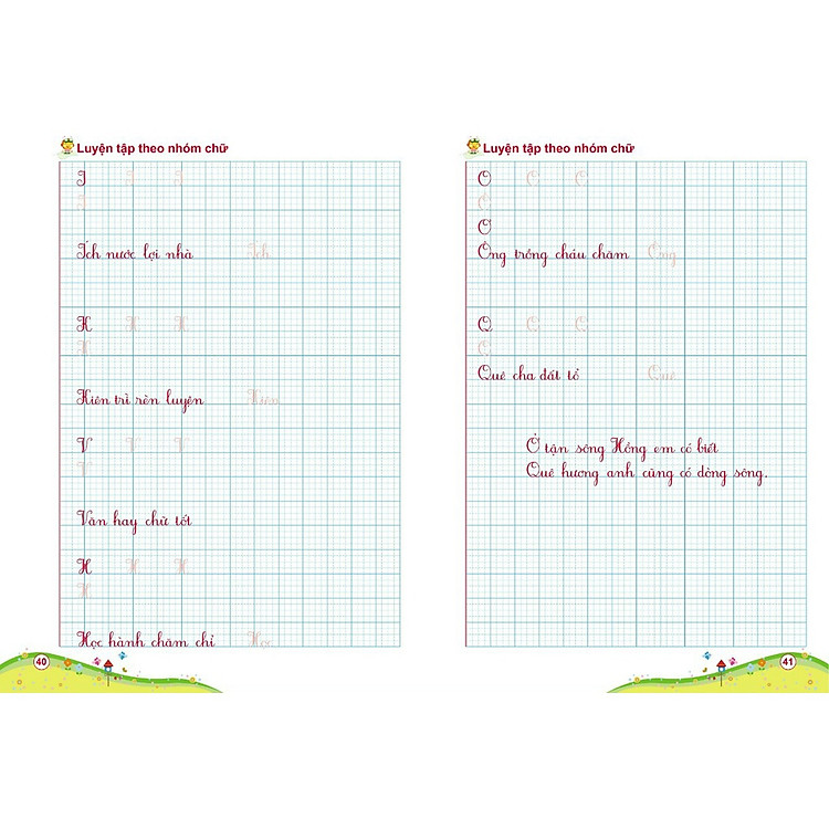 Tập viết chữ hoa cỡ nhỏ theo nhóm (dành cho học sinh tiểu học) - Ảnh 7