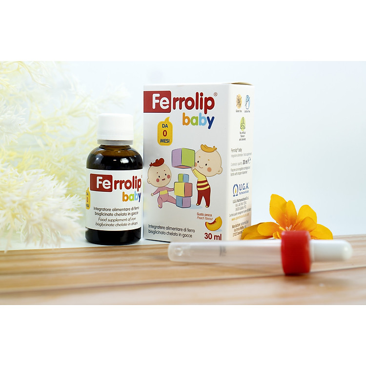 Nơi mua FERROLIP BABY - SẮT HỮU CƠ NHỎ GIỌT 30ml Đảm bảo Giá rẻ - Hình ảnh 3
