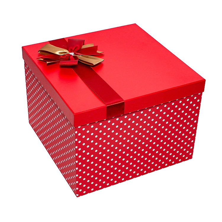 Hộp quà vuông V101 (26x26x18 cm) - Ảnh 3