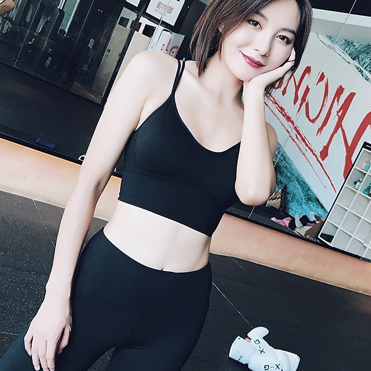 Áo lót thể thao tập gym yoga cao cấp phong cách hàn quốc aqs03