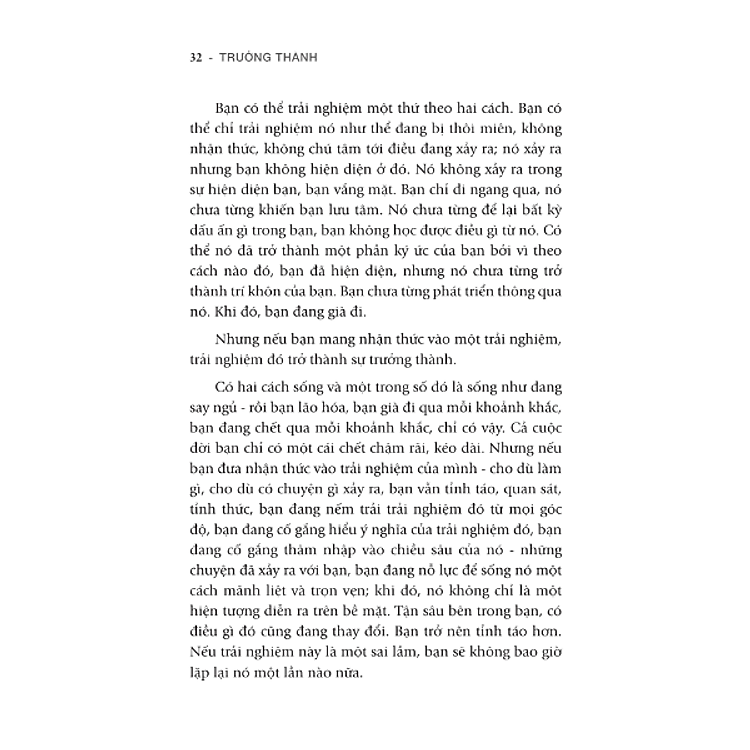 Trưởng Thành - Osho - Ảnh 6