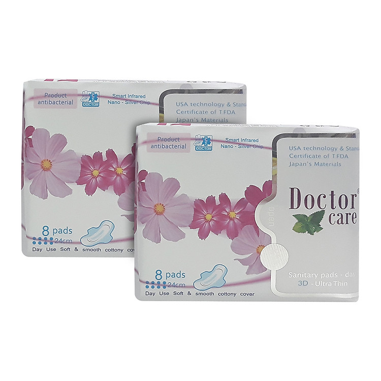 Combo 2 Băng Vệ Sinh Thảo Dược Doctor Care Ban Ngày