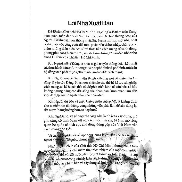 Di Chúc Của Chủ Tịch Hồ Chí Minh - Ảnh 5