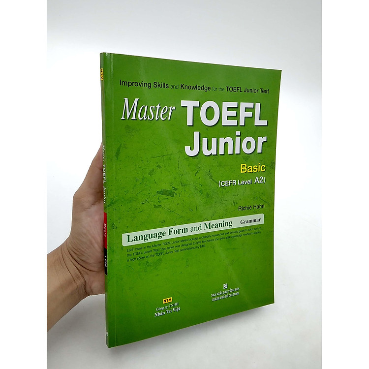 Master Toefl Junior Basic: Language Form & Meaning (Cefr Level A2) - Ảnh 7