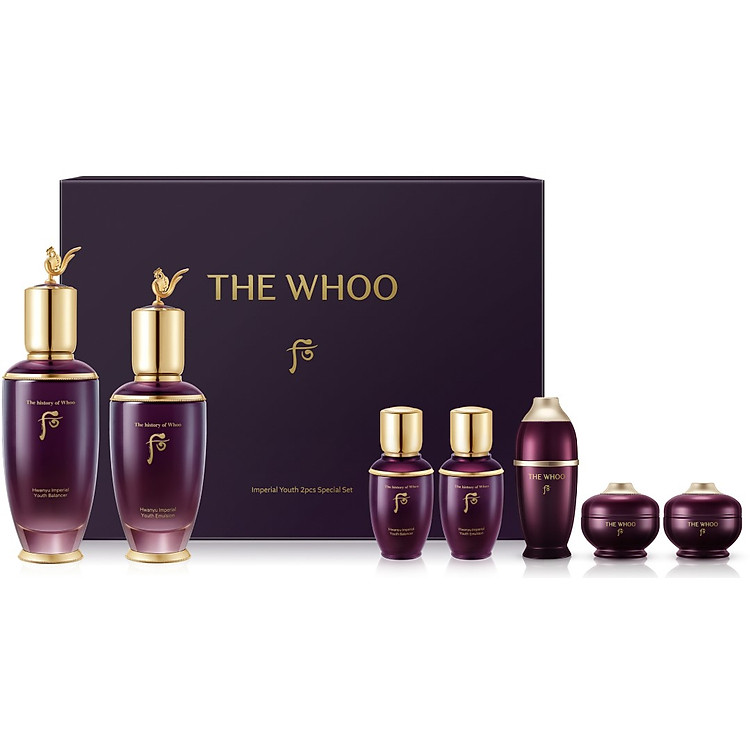 Bộ đôi chống lão hóa, tăng cường hàng rào bảo vệ da Whoo Hwanyu 2pcs set
