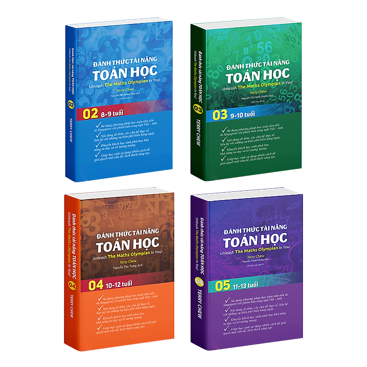 Đánh Thức Tài Năng Toán Học 2, 3, 4, 5