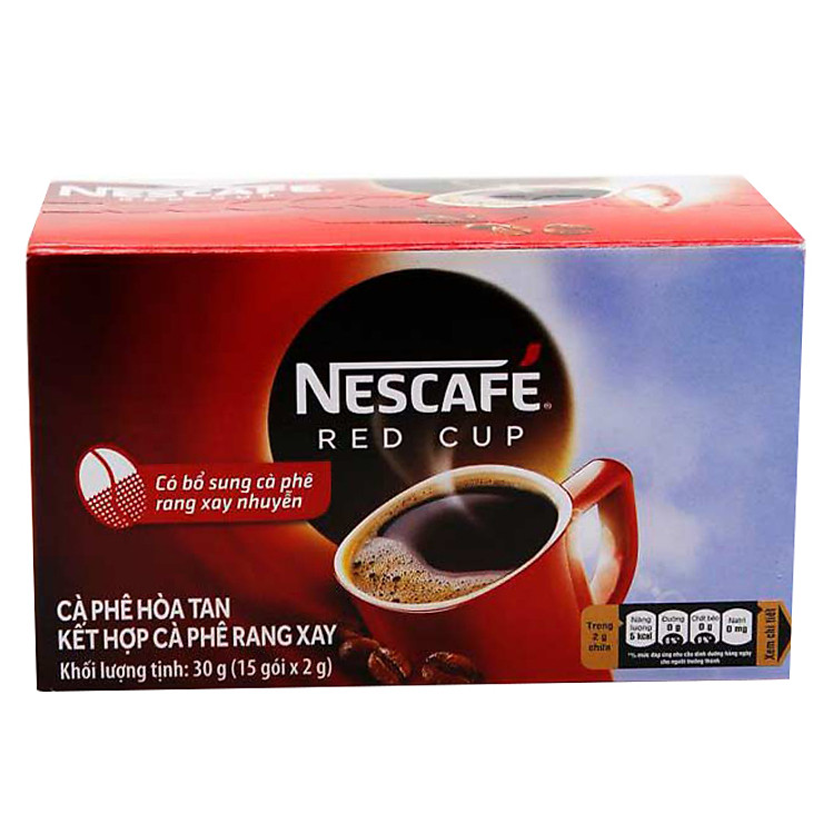 Hộp 15 Gói Cà Phê Nescafé Red Cup (2g)