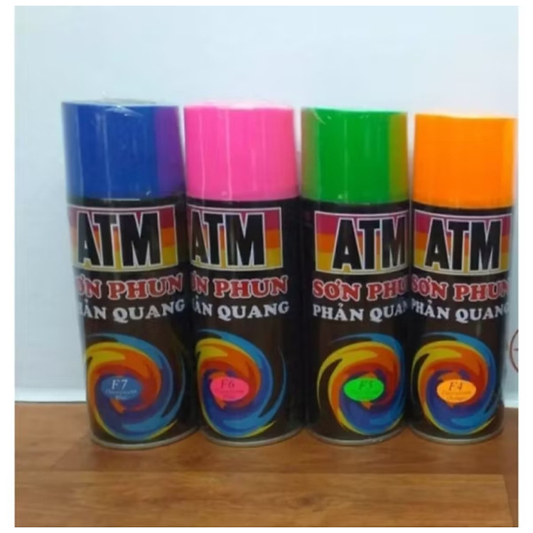 1 CHAI SƠN XỊT SÁNG MÀU PHẢN QUANG TRANG TRÍ CỰC ĐẸP CHẤT LƯỢNG CHO MỌI NGƯỜI