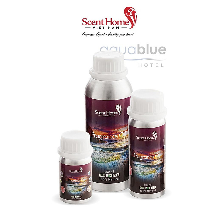 Tinh dầu Aqua Blue Beach Hotel - ScentHomes (Aqua Blue Beach Hotel - 50ml,100ml,250ml)