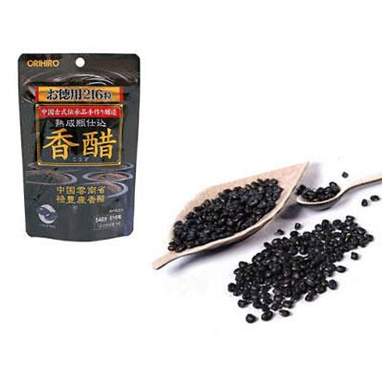 Dấm đen giảm cân Orihiro Nhật Bản 216 viên