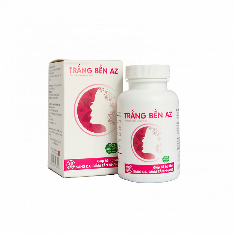 Thực Phẩm Chức Năng Trắng Bền AZ (30 Viên/ Hộp)