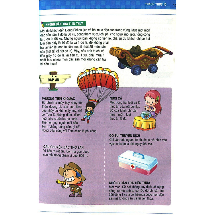 1000 Câu Đố Phát Triển Trí Tuệ - Thách Thức IQ (Tái Bản 2019) - Ảnh 2