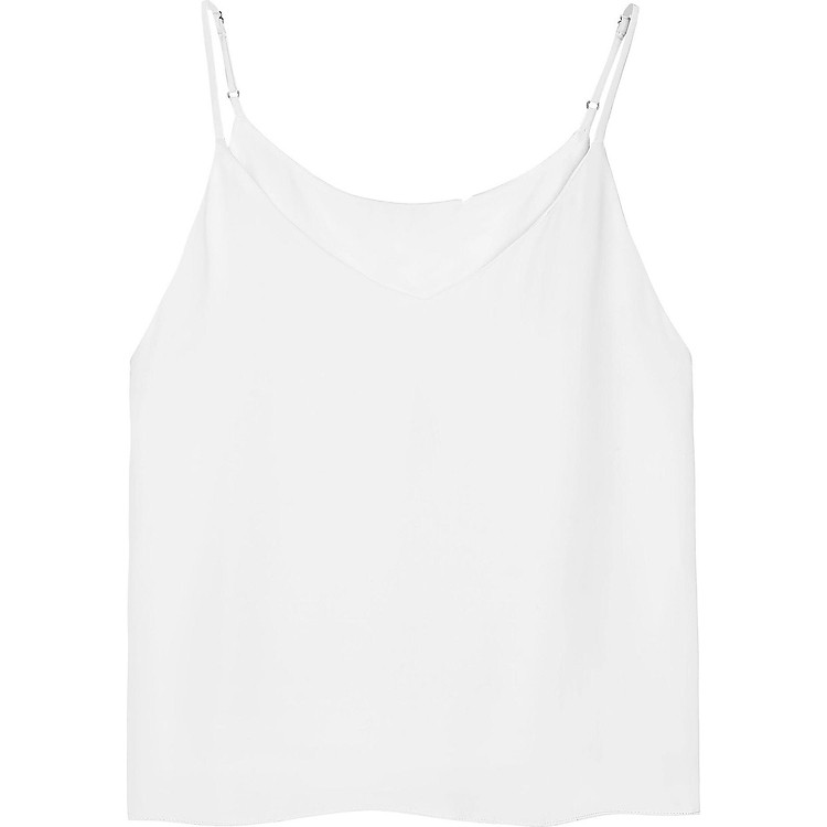 Áo 2 dây cổ V chất lụa mềm mịn