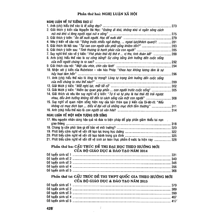 Bí Quyết Thi Đậu THPT Quốc Gia Môn Văn (Tái Bản) - Ảnh 5