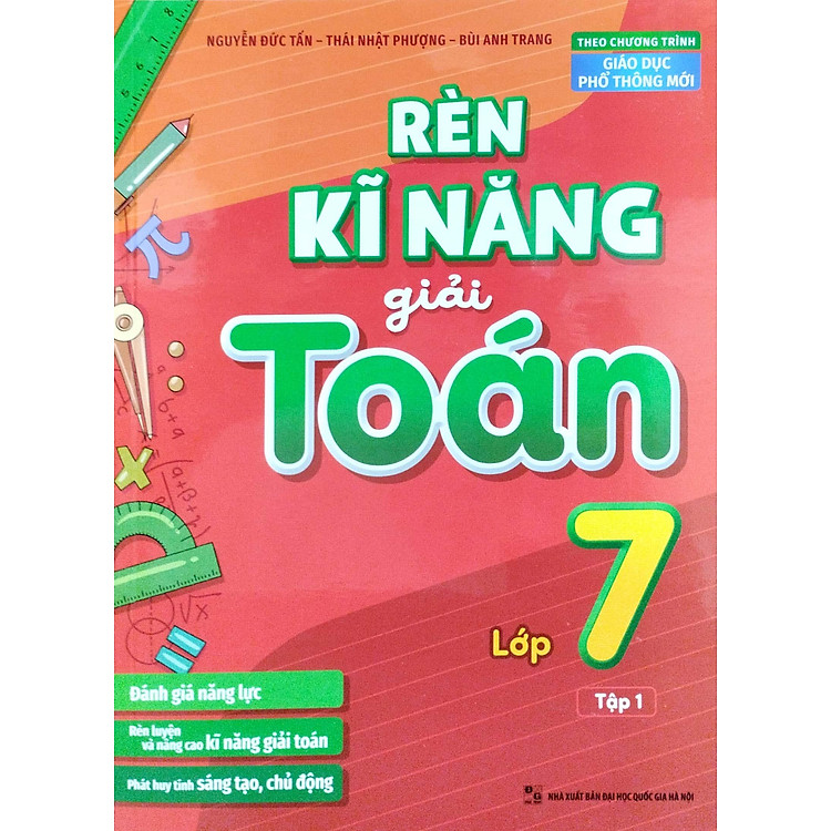 Rèn Kĩ Năng Giải Toán Lớp 7 - Tập 1 - Ảnh 3