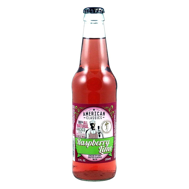 Nước Ngọt Có Ga Ginseng Up Raspberry Lime (355ml)
