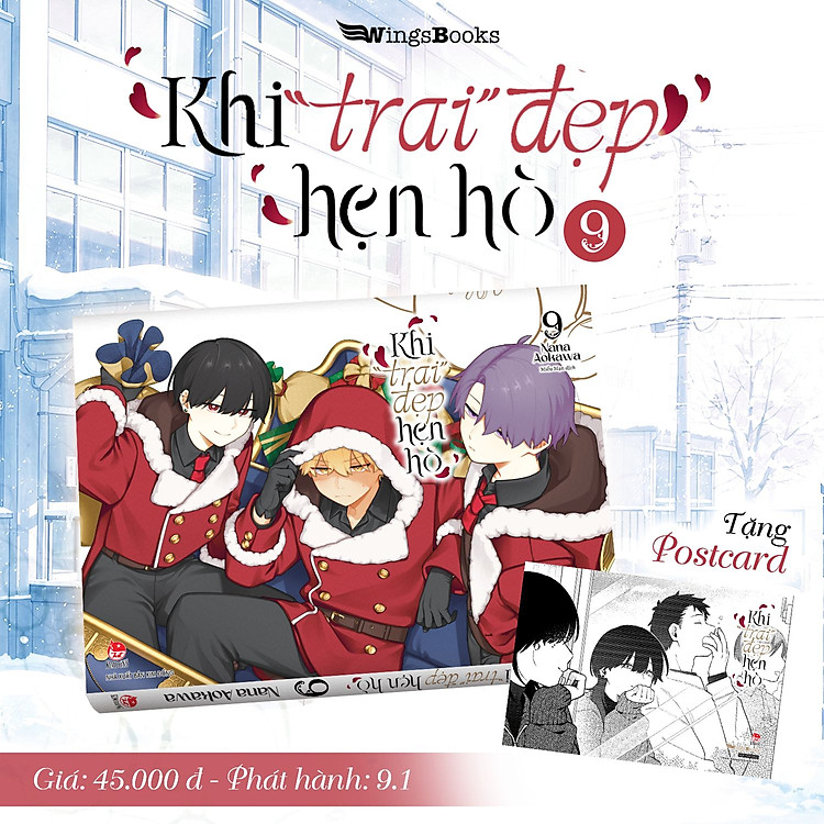 Truyện tranh Khi trai đẹp hẹn hò lẻ Tập (Chang Book)