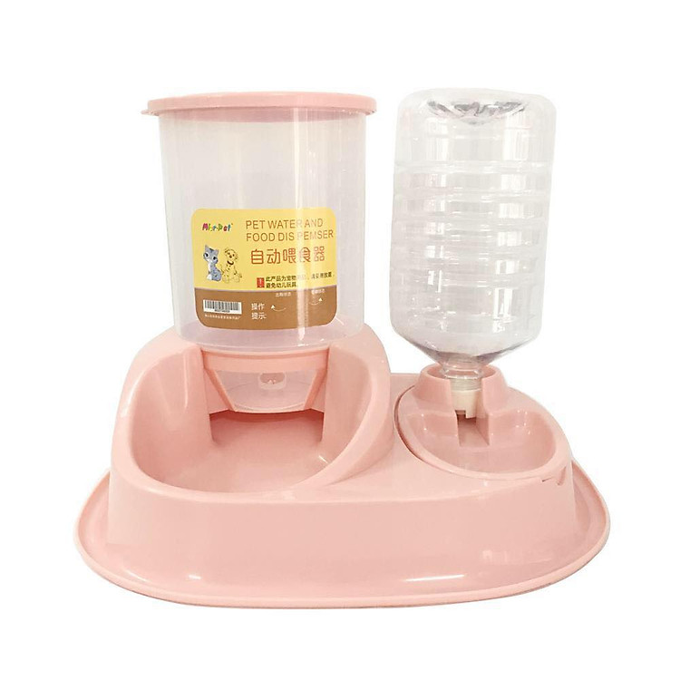 Bình thức ăn và nước uống tự động Mie Pet 2.5L (màu ngẫu nhiên)