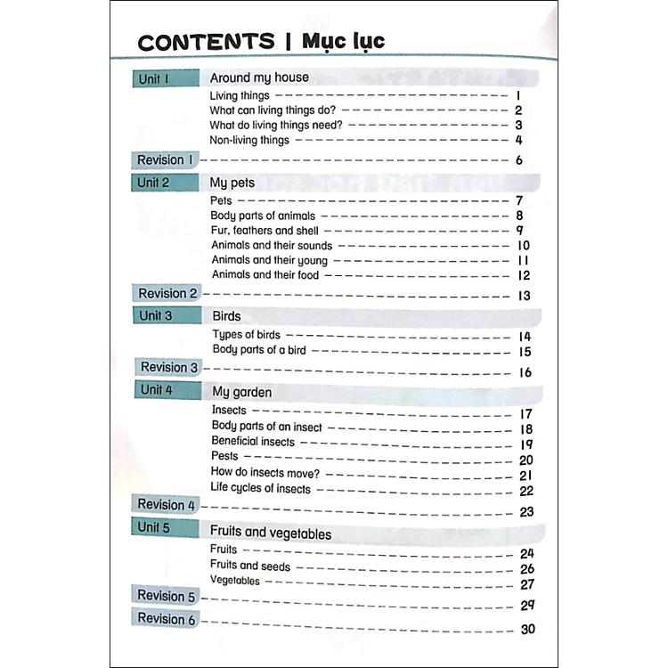 Khoa Học Tiền Tiểu Học Song Ngữ - Sách Học Tập 4 - Ảnh 2