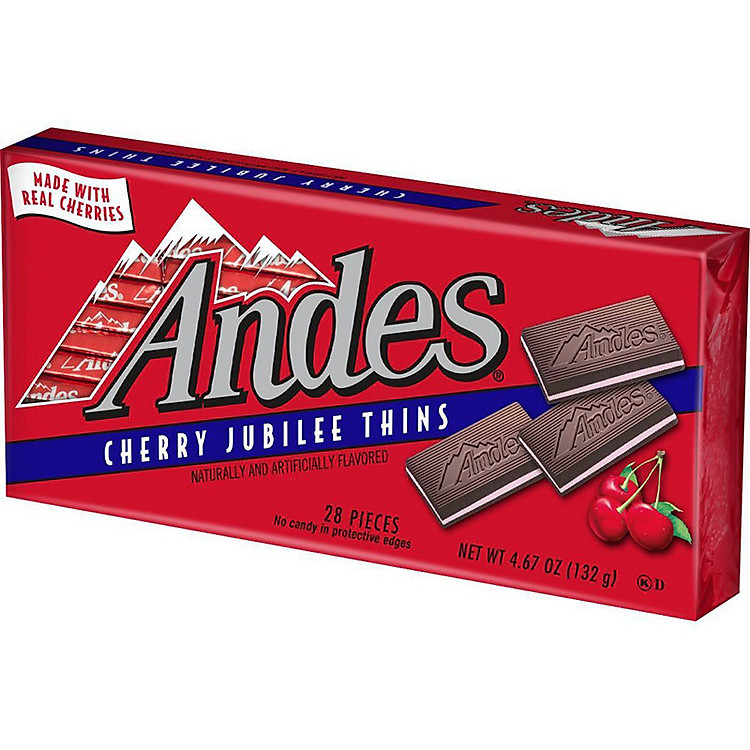 Socola Andes vị Anh Đào 132g – Andes Cherry Jubilee Thins
