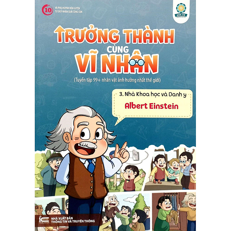 Trưởng Thành Cùng Vĩ Nhân 3 - Nhà Khoa Học Và Danh Y - Albert Einstein - Ảnh 2
