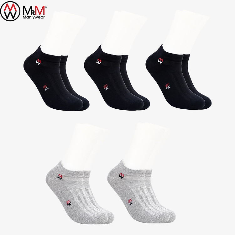 Combo 5 Đôi Tất Nam Vớ Nam Cổ Ngắn Lịch Lãm, Sang Trọng, Chất Liệu Sợi Cotton Co Giãn 4 Chiều Cao Cấp, Chống Hôi Chân MRM FASHION (Cùng Màu)