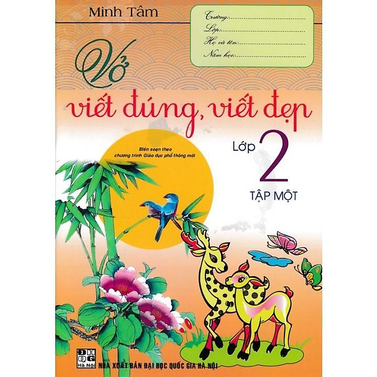 Vở Viết Đúng, Viết Đẹp Lớp 2 - Ảnh 2