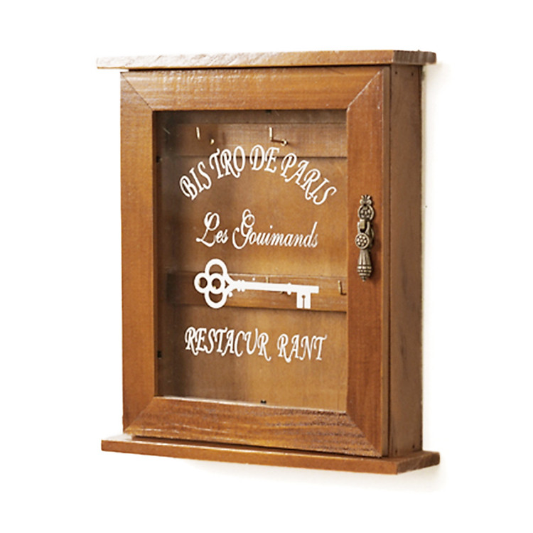 Tủ gỗ treo chìa khóa Vintage
