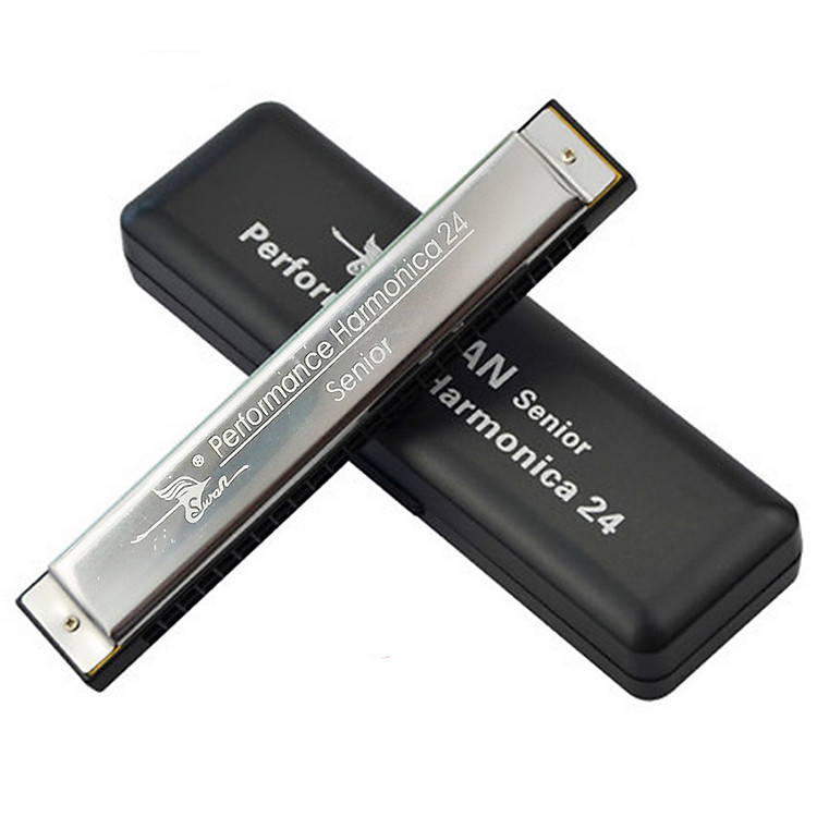 Kèn Harmonica Swan Tremolo Senior Comb Kín Cải Tiến SW24HK Key C
