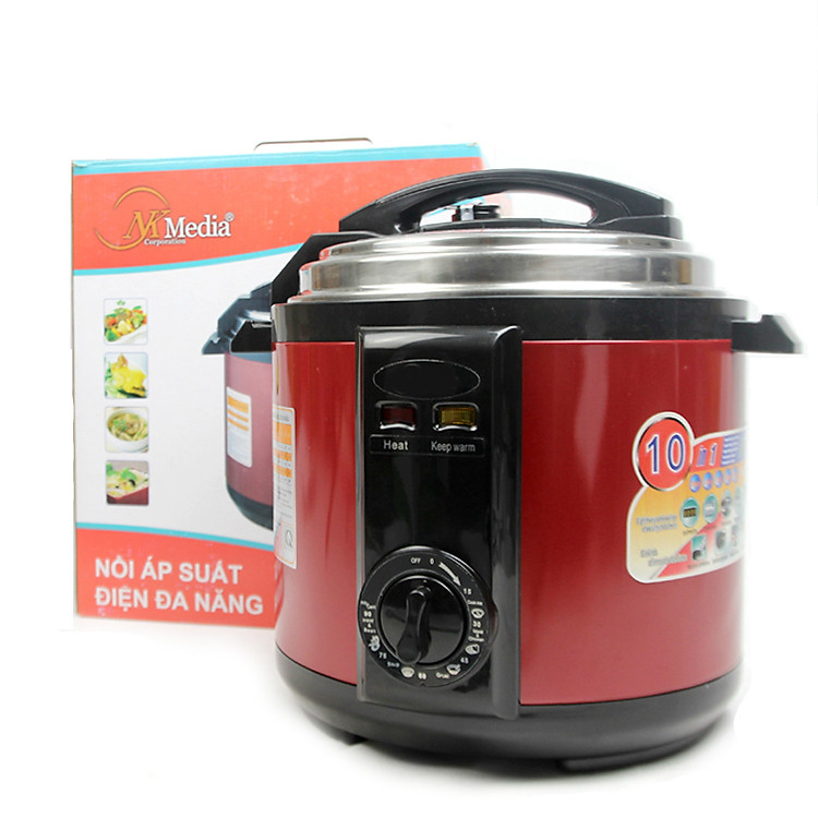 Nồi áp suất AS15 6.0 Lít - Nồi áp suất điện đa năng - Hàng Chính Hãng