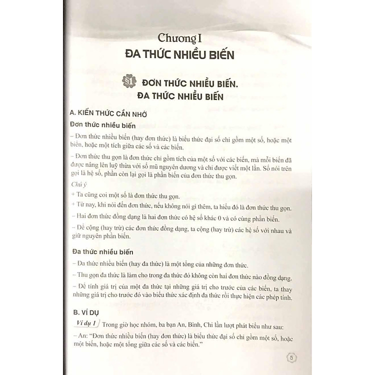 Bài Tập Toán 8 - Tập 1 (Cánh Diều) (2023) - Ảnh 4