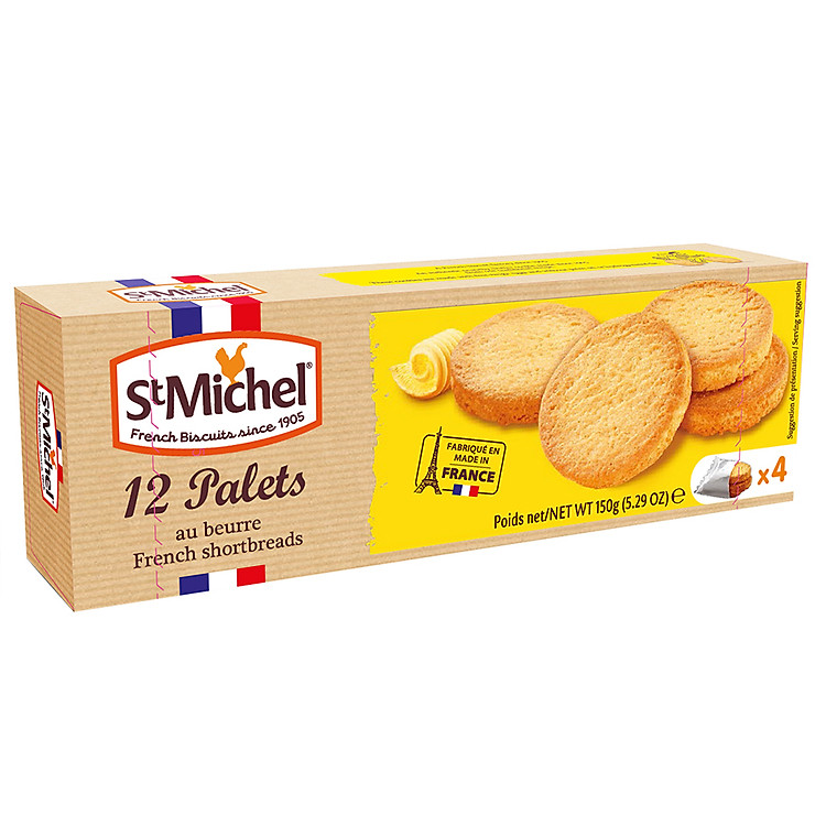 Bánh Quy Bơ St Michel Palets (150g)