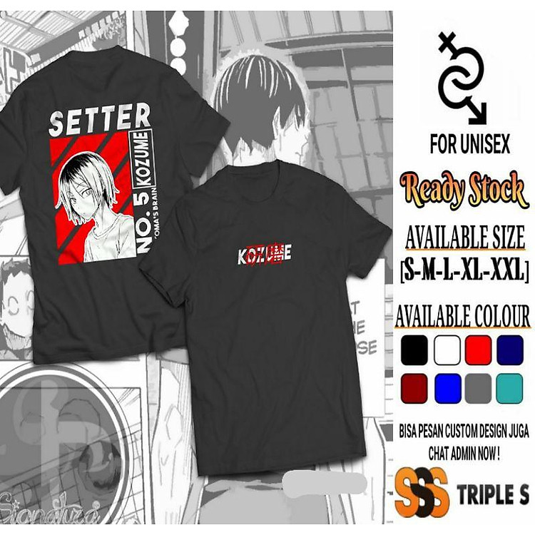 SALE HOT - Áo thun Nekoma Team No.5 Kenma Kozume mẫu áo giá rẻ