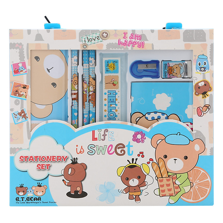 Bộ Dụng Cụ Học Tập 8 Món The Bear