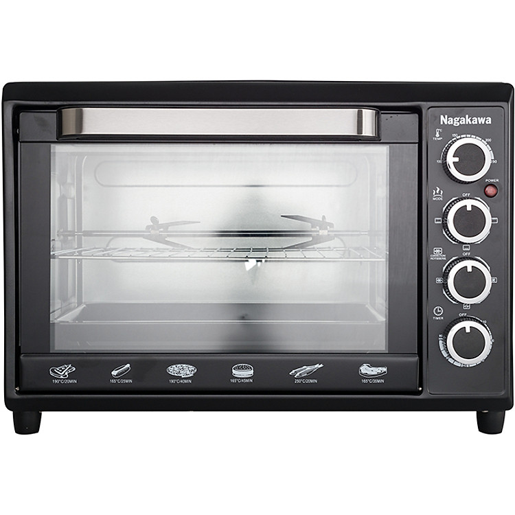 Lò Nướng Điện Nagakawa NAG3238 (38 Lít) - Hàng Chính Hãng