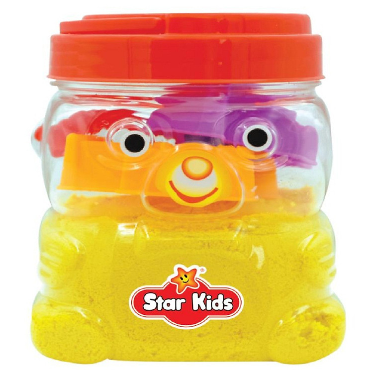 Đồ chơi trẻ em - Bộ cát động lực 500 g và khuôn Phương Tiện Giao Thông K-321-YE